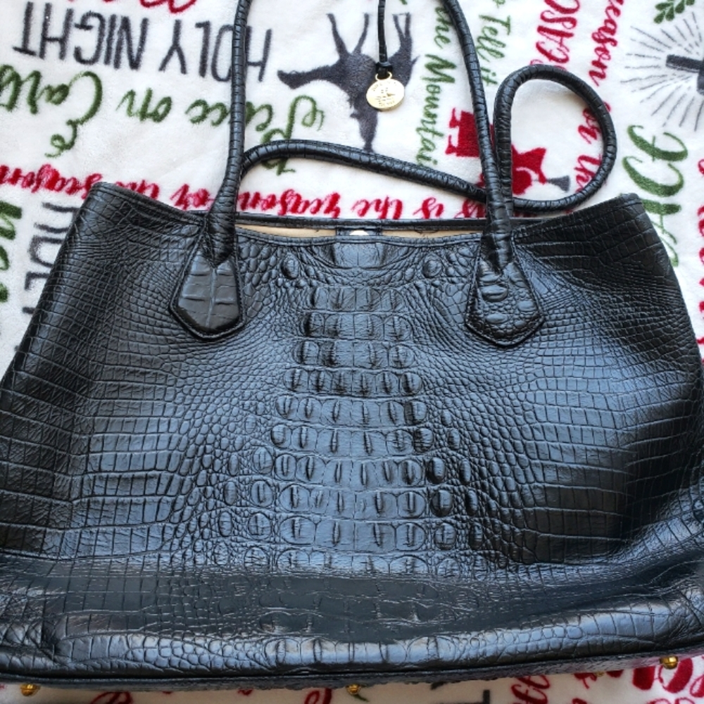 Brahmin Crocodile Leather Bag